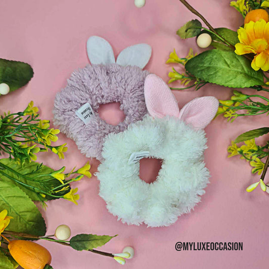 Easter Bunny Ear Scrunchie - 3D Scrunchie