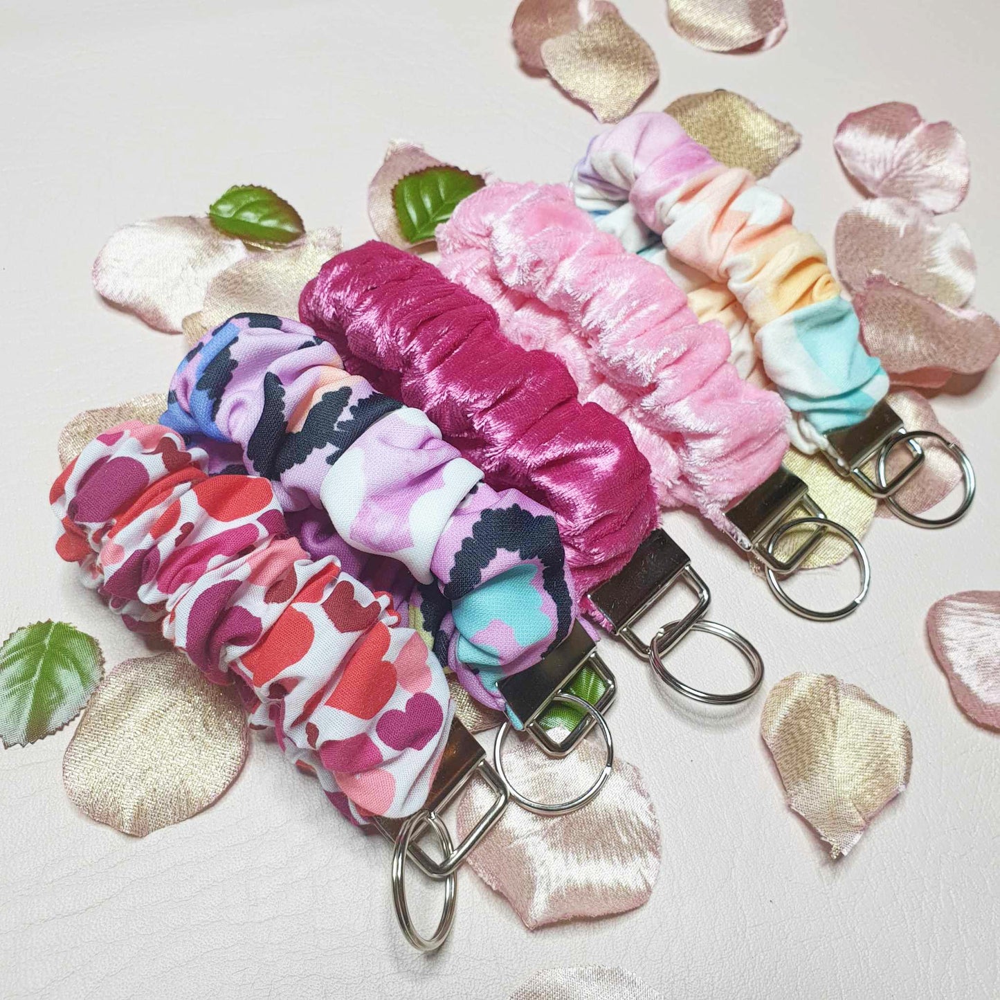 Valentine Scrunchie Wristlets