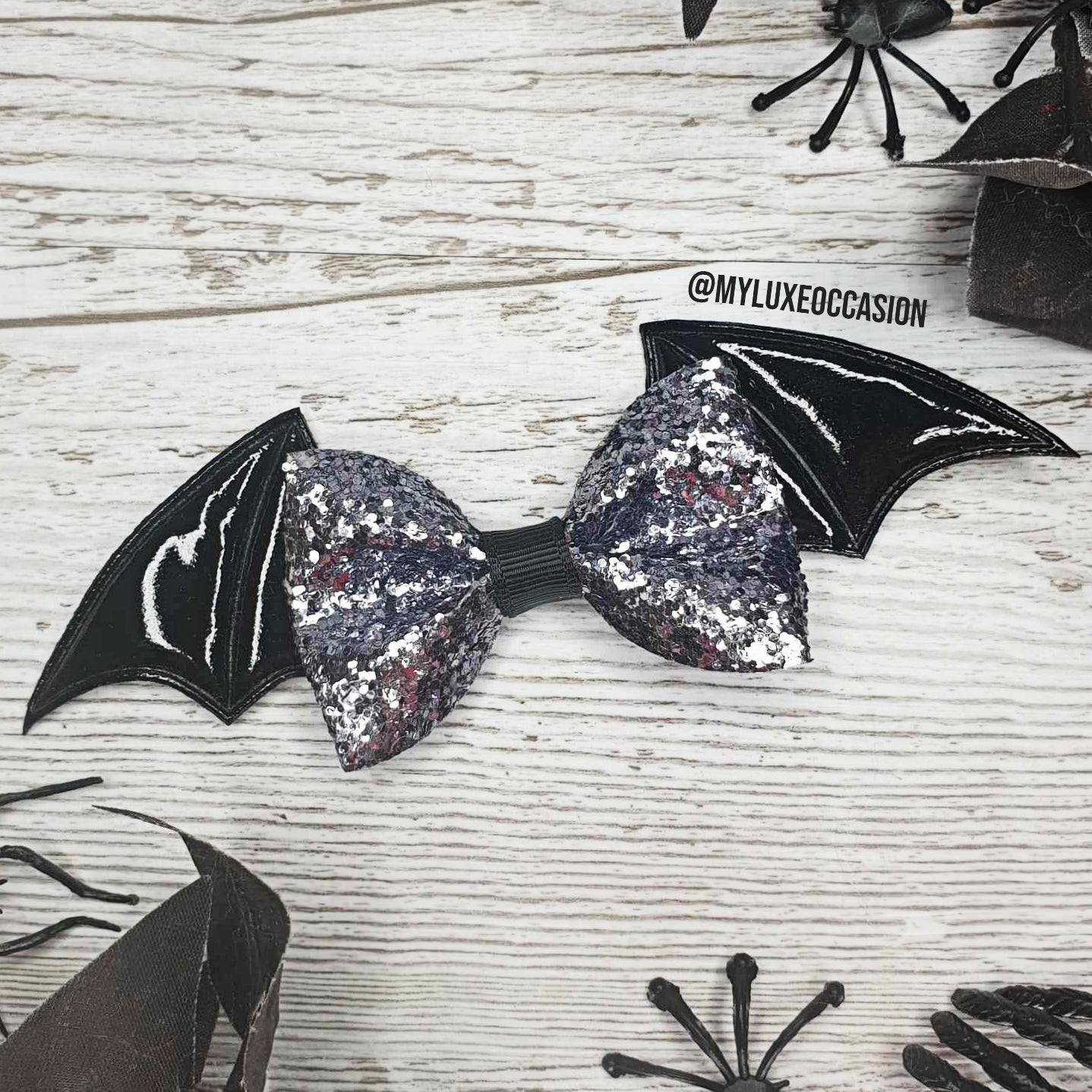 Bat Wing Bow - Halloween