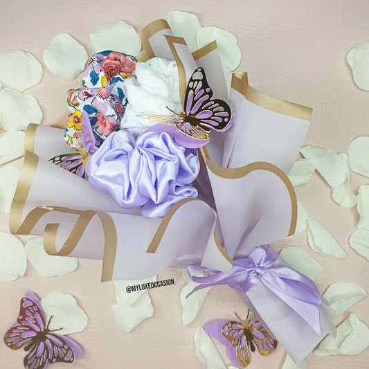 Mothers Day Scrunchie Bouquet - Handmade by MyLuxeOccasion