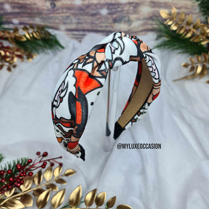 Christmas Characters - Red - Knot Headband