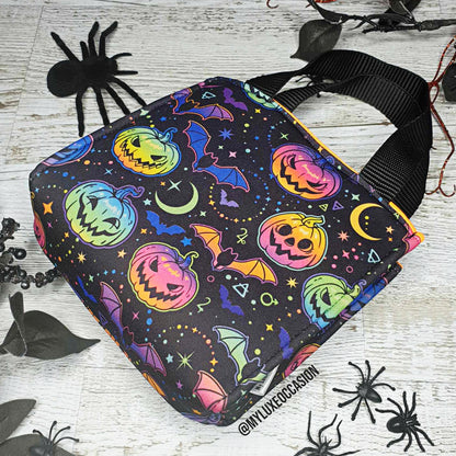 Colourful Pumpkins Halloween Bag - Perfect for Trick or Treating!