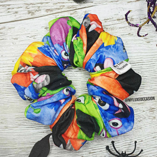 Monster Scrunchie - Halloween Scrunchie