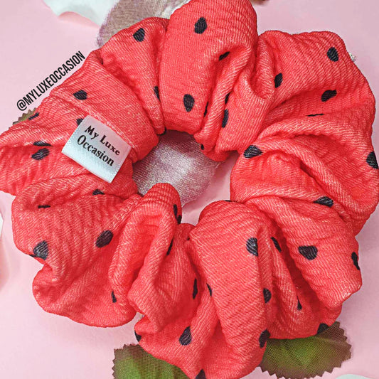 Watermelon Scrunchie